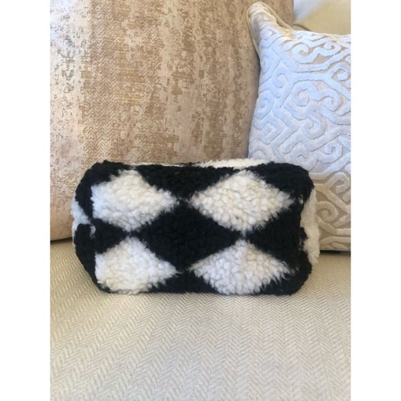 Multi Colored Checkered Makeup Case, Toiletry Bag, Travel Makeup Case - Picture 6 of 10